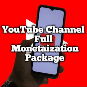 Youtube channel full monetaization package
