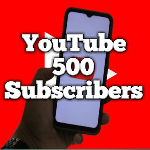 Youtube 500 Real Subscribers Service