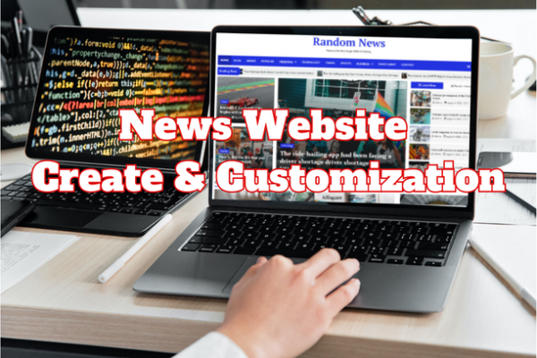 News Website Create & Customization Service