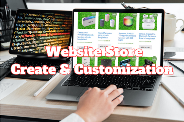 Website Store Create & Customization