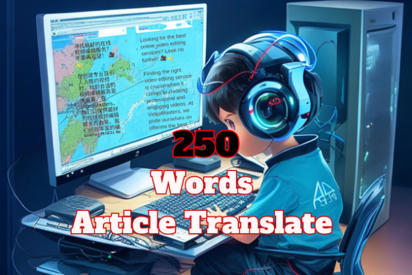 Professional 100 Words Translation Service